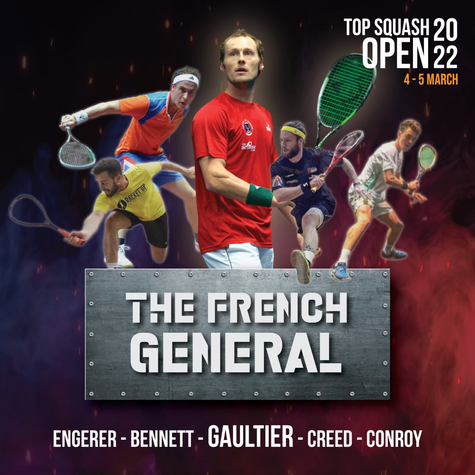 Top Squash Open 2022 Fédération de Squash Luxembourgeoise